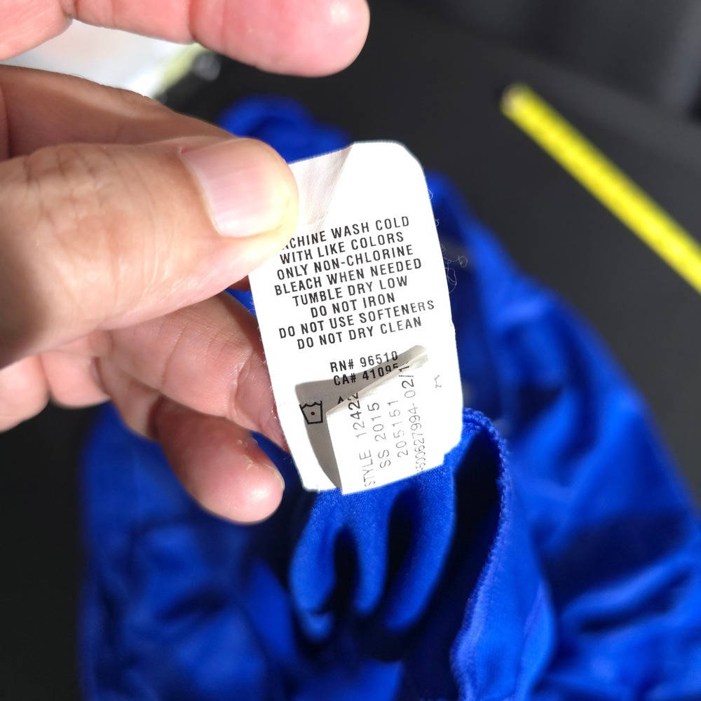 Under Armour 1/4 Zip Pullover Mens 2XL Blue HeatGear Striped Loose Fit 1242220 - Picture 8 of 10